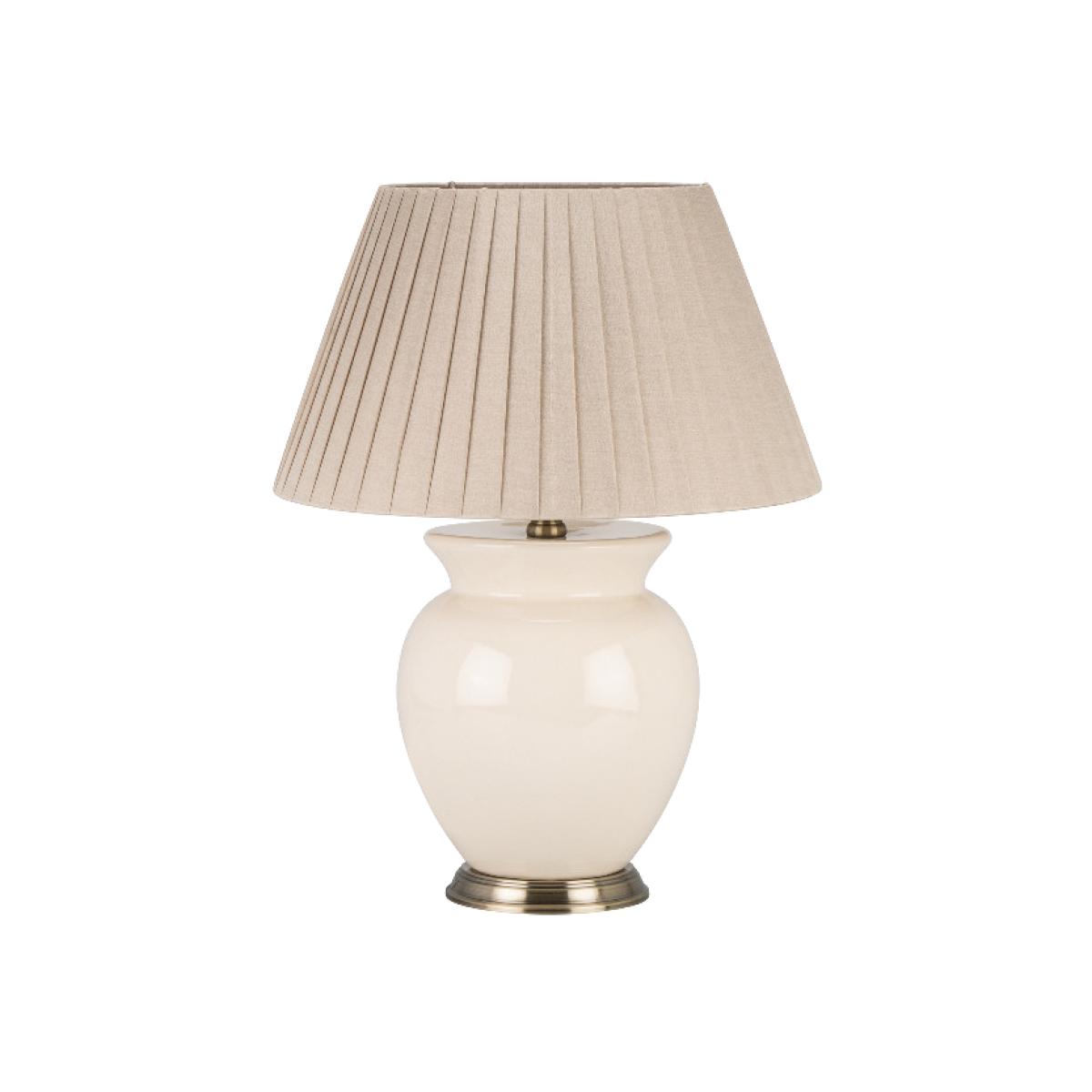 Classic Urn Lamp - Cream