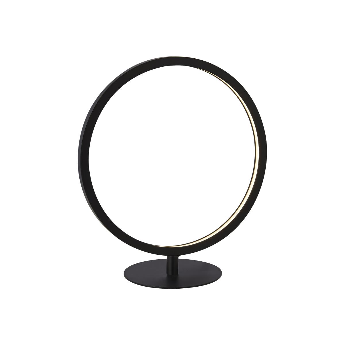 Stornoway Matt Black Table Lamp - Black