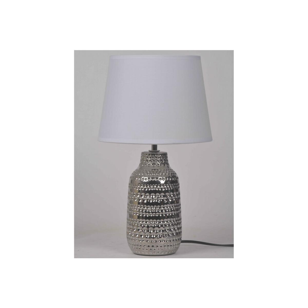 Fusion Chrome Table Lamp – image 1