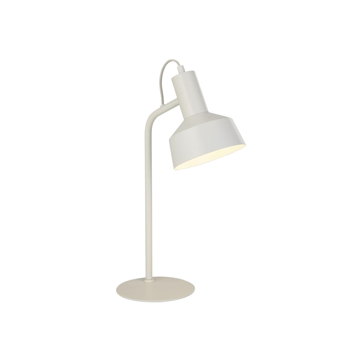 Cream Metal Table Lamp - Cream
