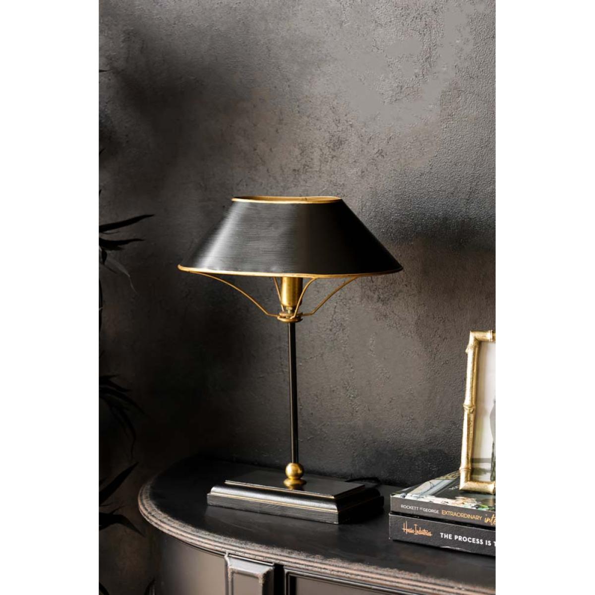 Black & Gold Table Lamp – image 3