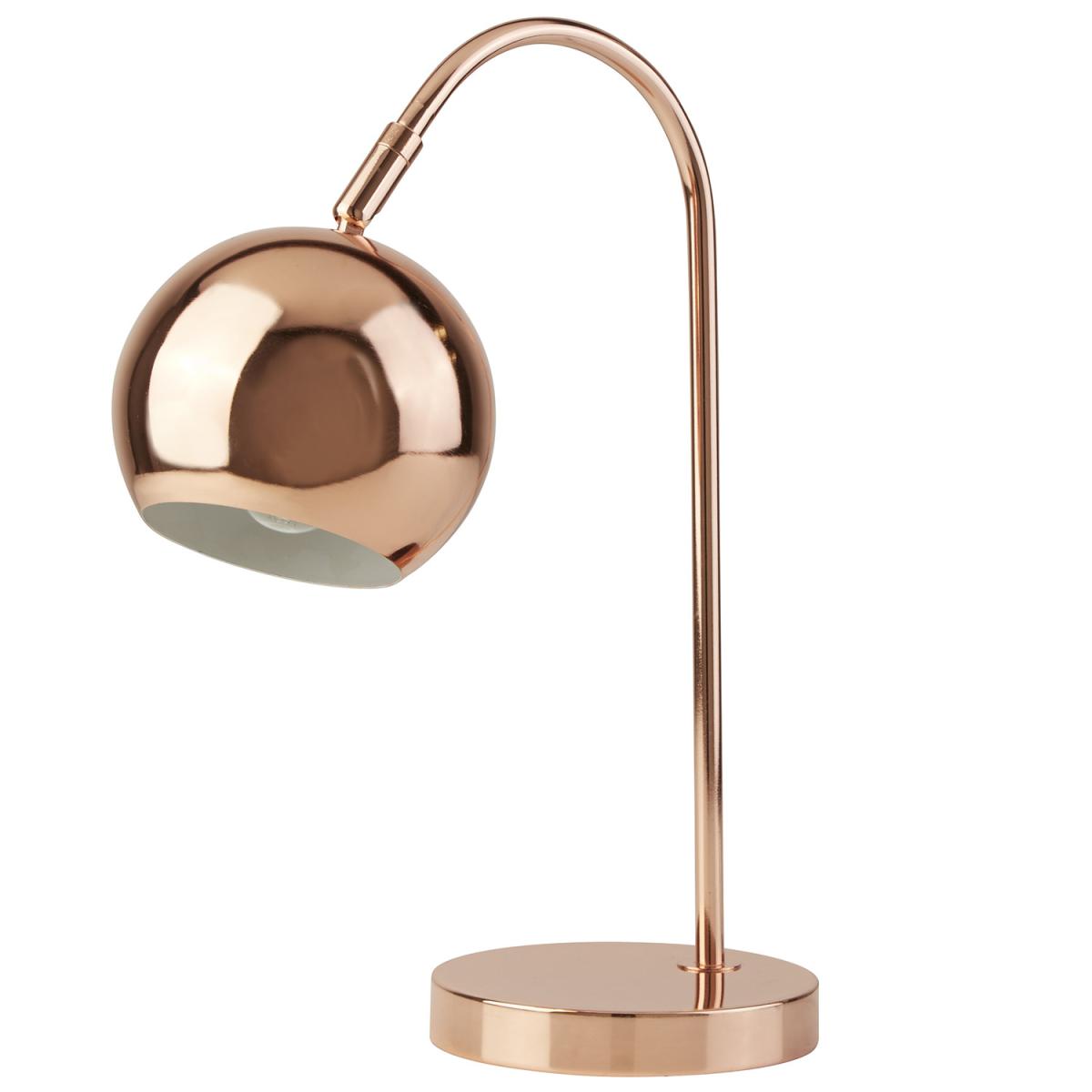 Metallic Arch Table Lamp - Copper – image 2