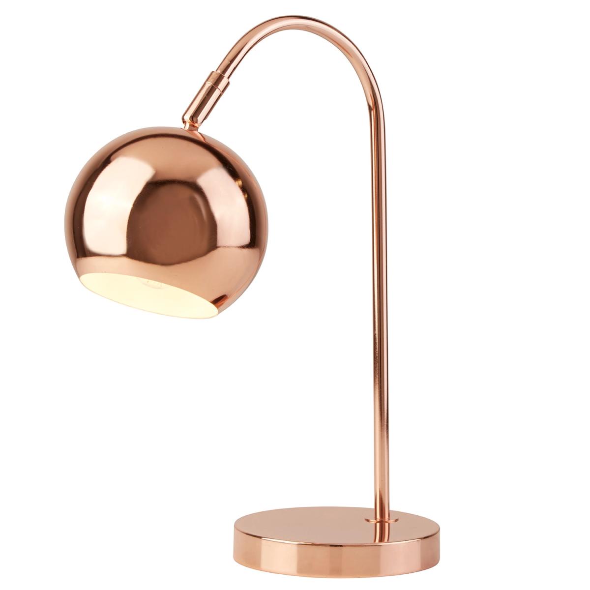 Metallic Arch Table Lamp - Copper – image 3
