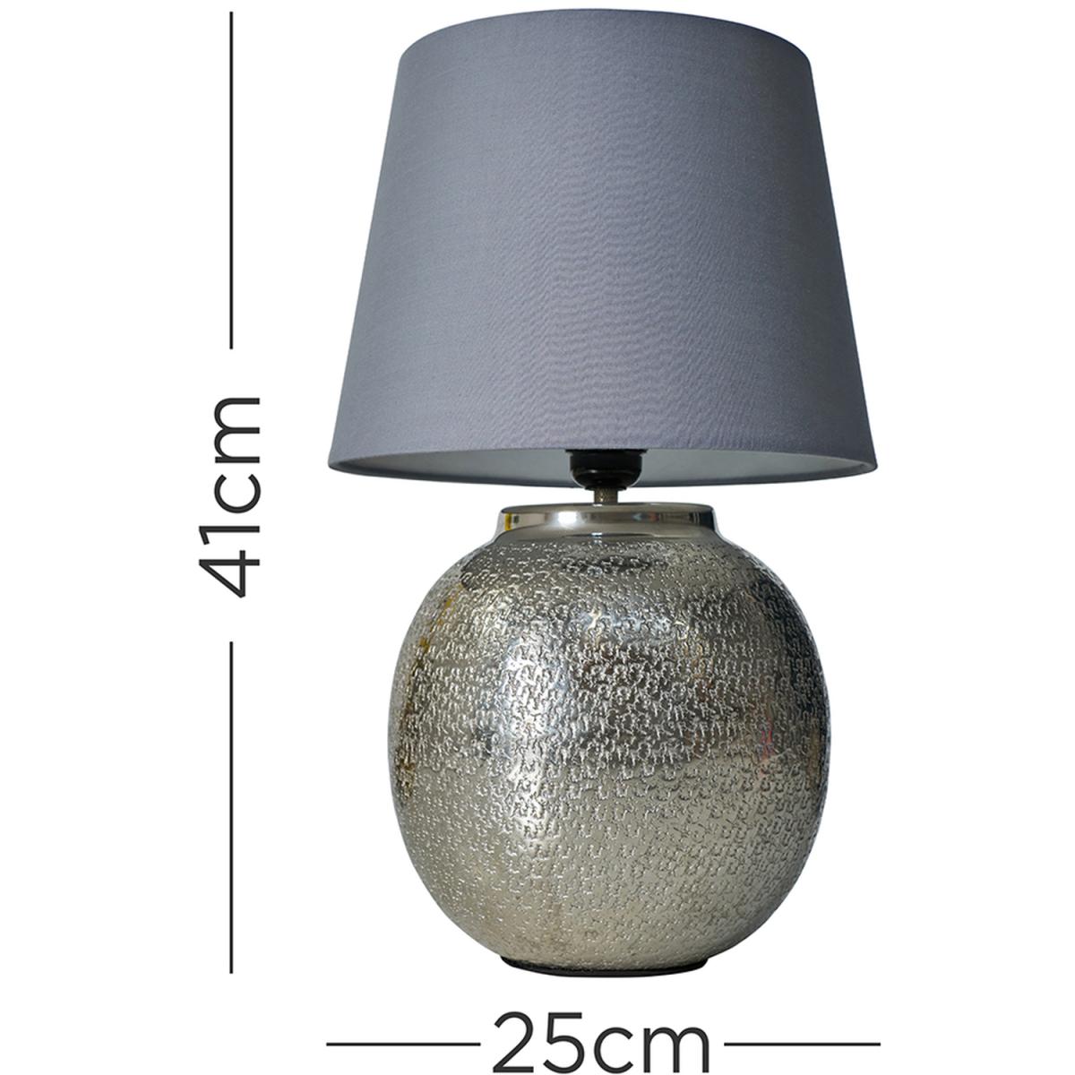 Sina Brushed Nickel Table Lamp - Brushed Nickel – image 2