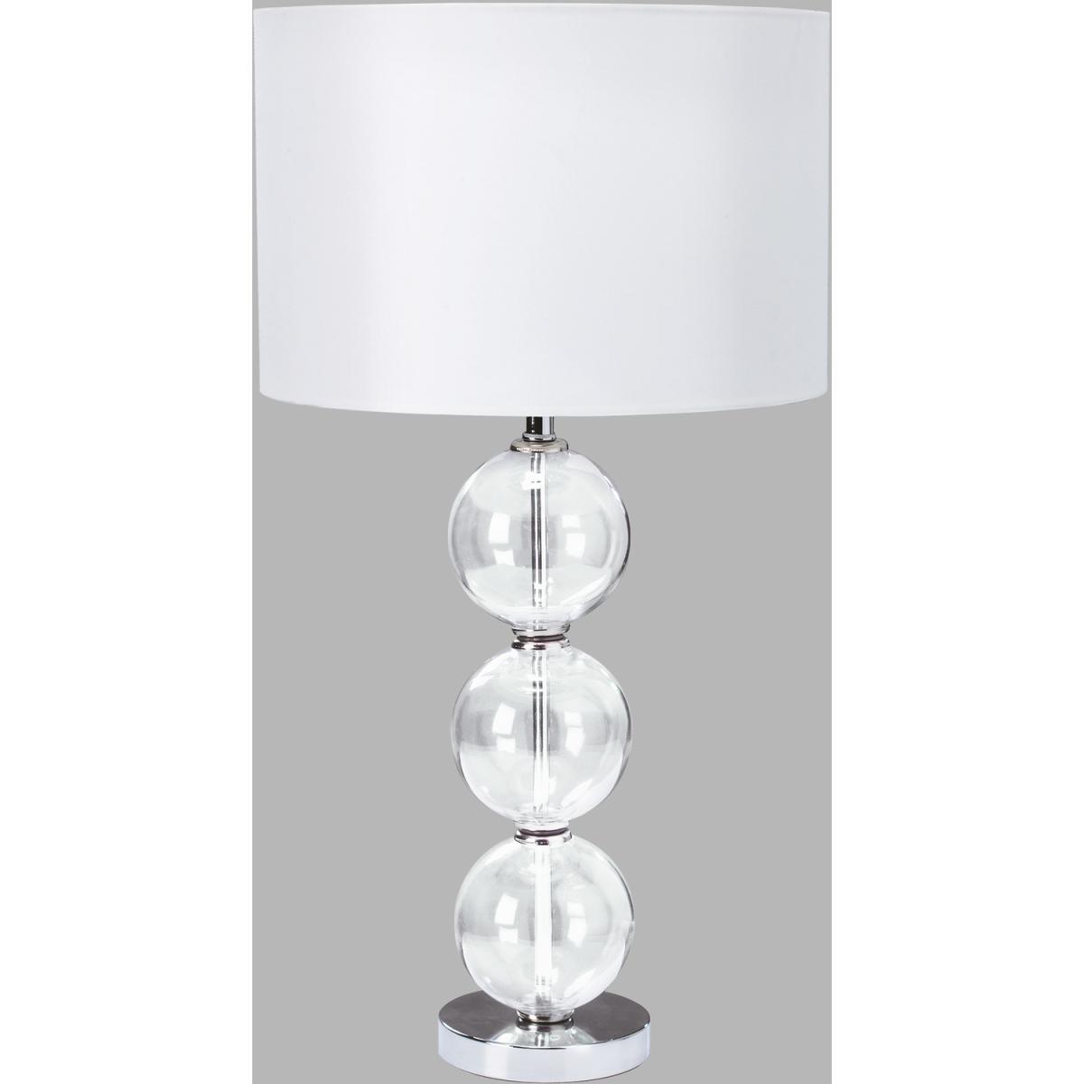 Cabinda Chrome Table Lamp  - Silver – image 3