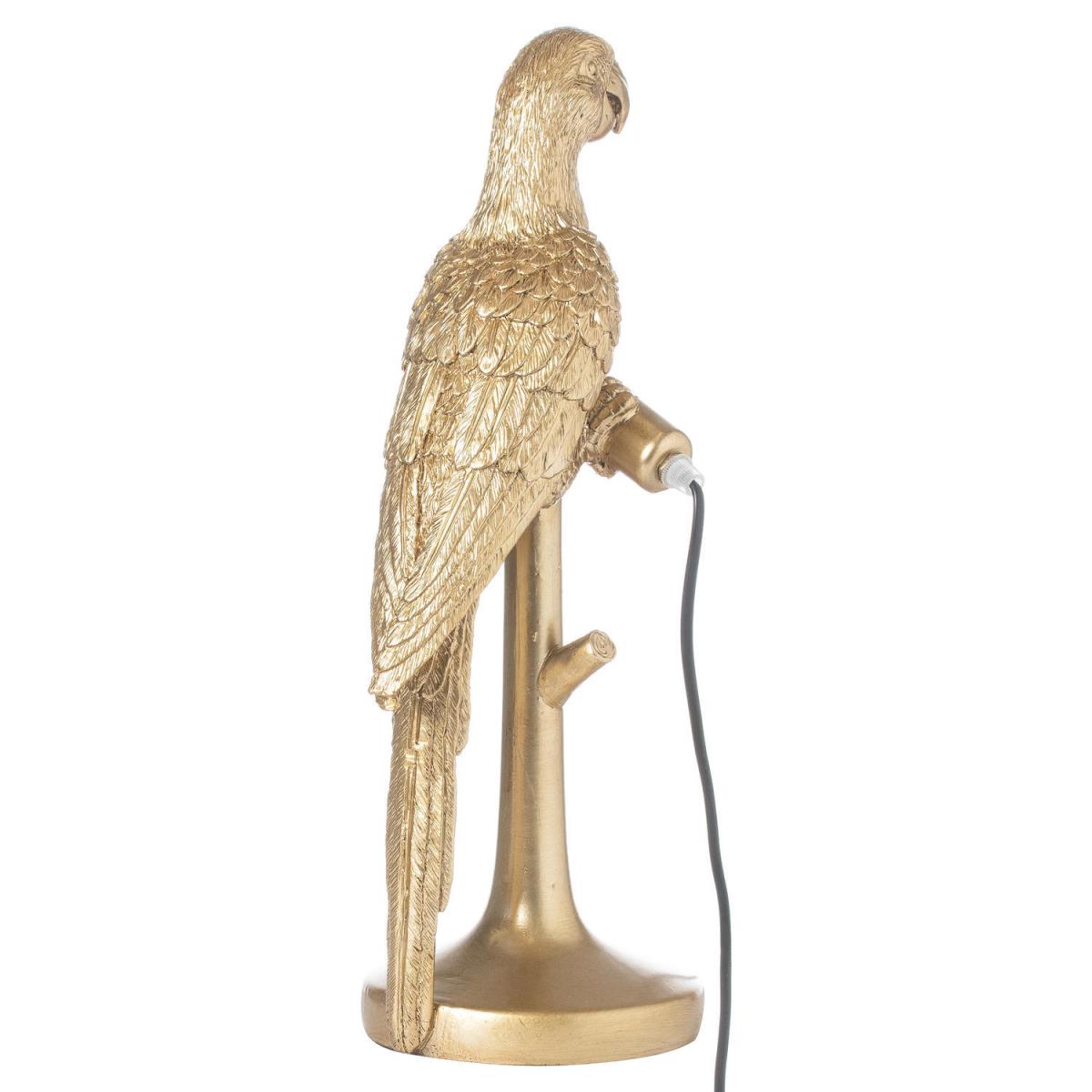 Percy The Parrot Gold Table Lamp - Gold – image 3