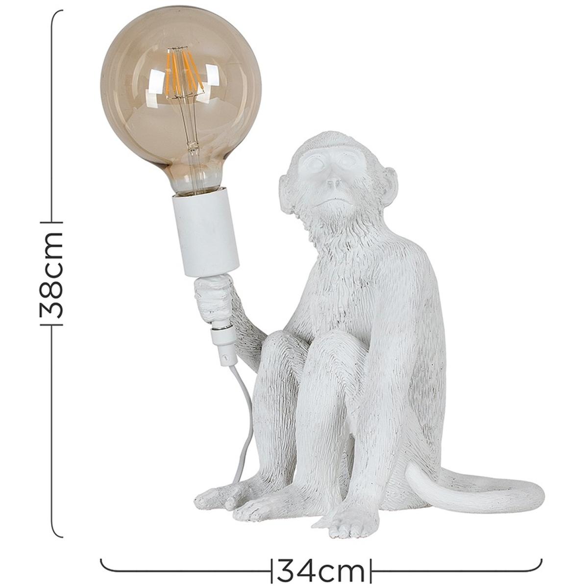 George White Table Lamp - White – image 4