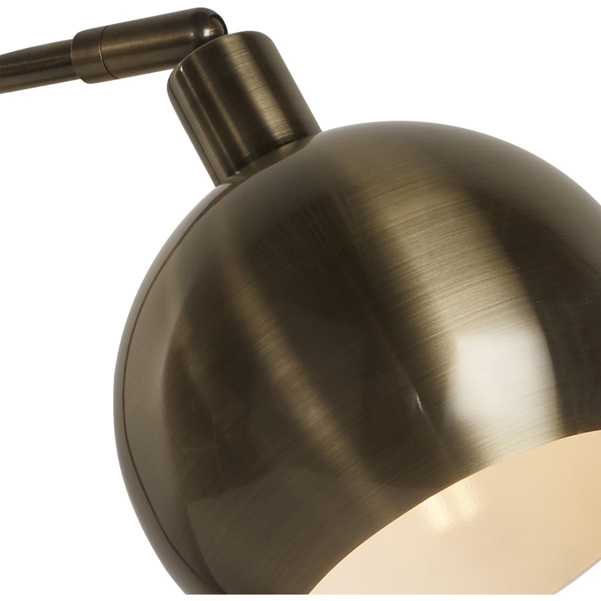 Adjustable Brass Table Lamp - Antique – image 2