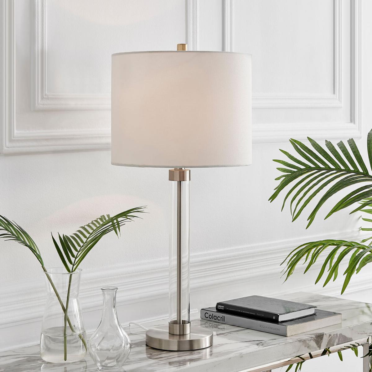 ESME Table Lamp Light (Including Bulb) - White Shade – image 1