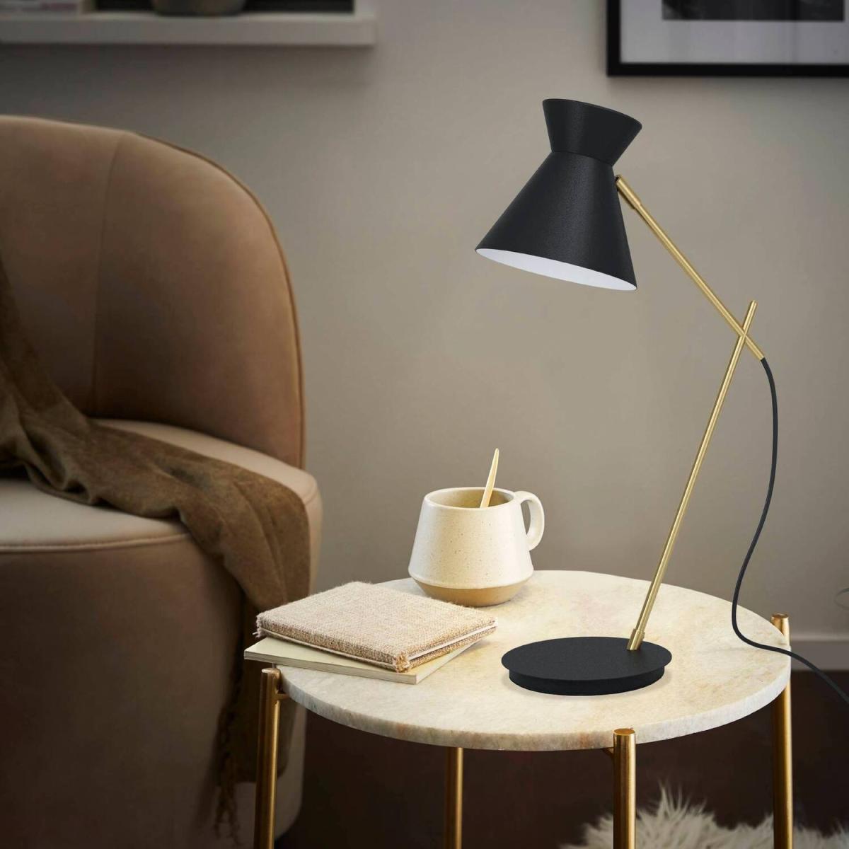 EGLO Amezaga Table Lamp BlackBrass - Black – image 2