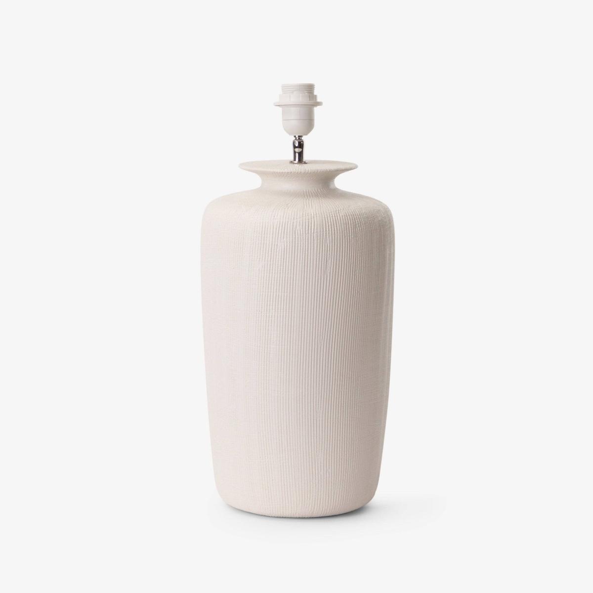 Arneto Ceramic Table Lamp, Off-White – image 2