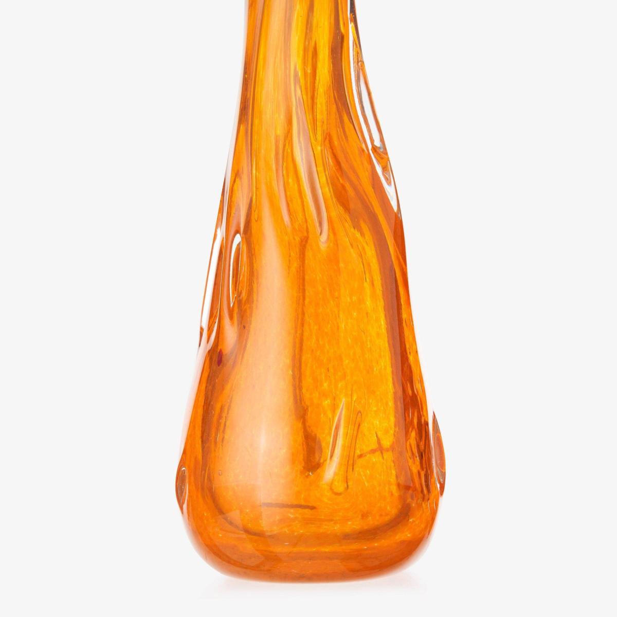 Denali Glass and Shade Table Lamp, Orange – image 2