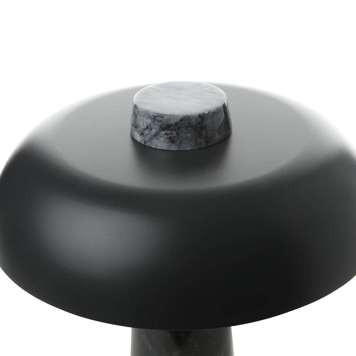 Mushroom Marble Table Lamp, Grey – image 3