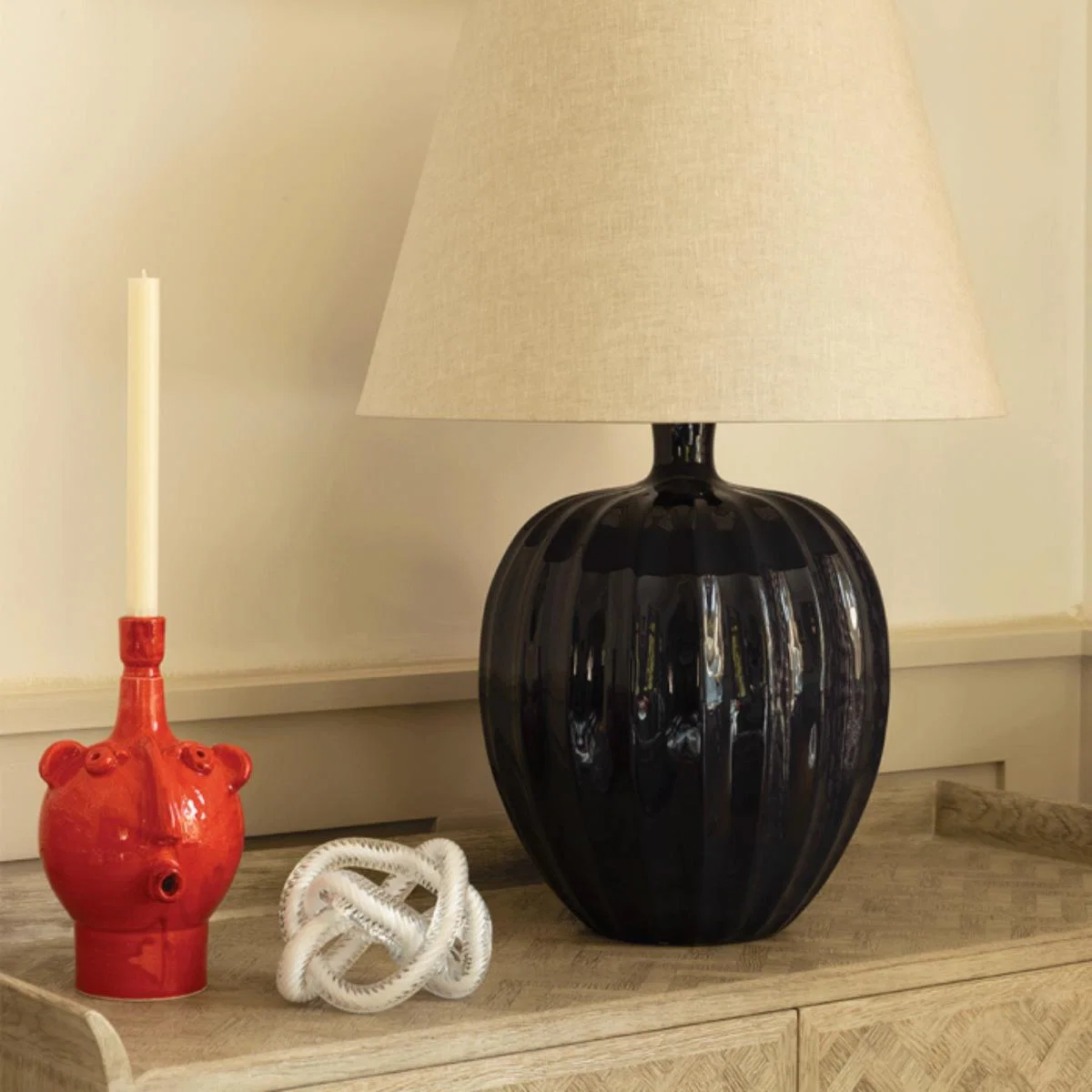 William Yeoward | Kristiana Table Lamp | Indigo – image 4