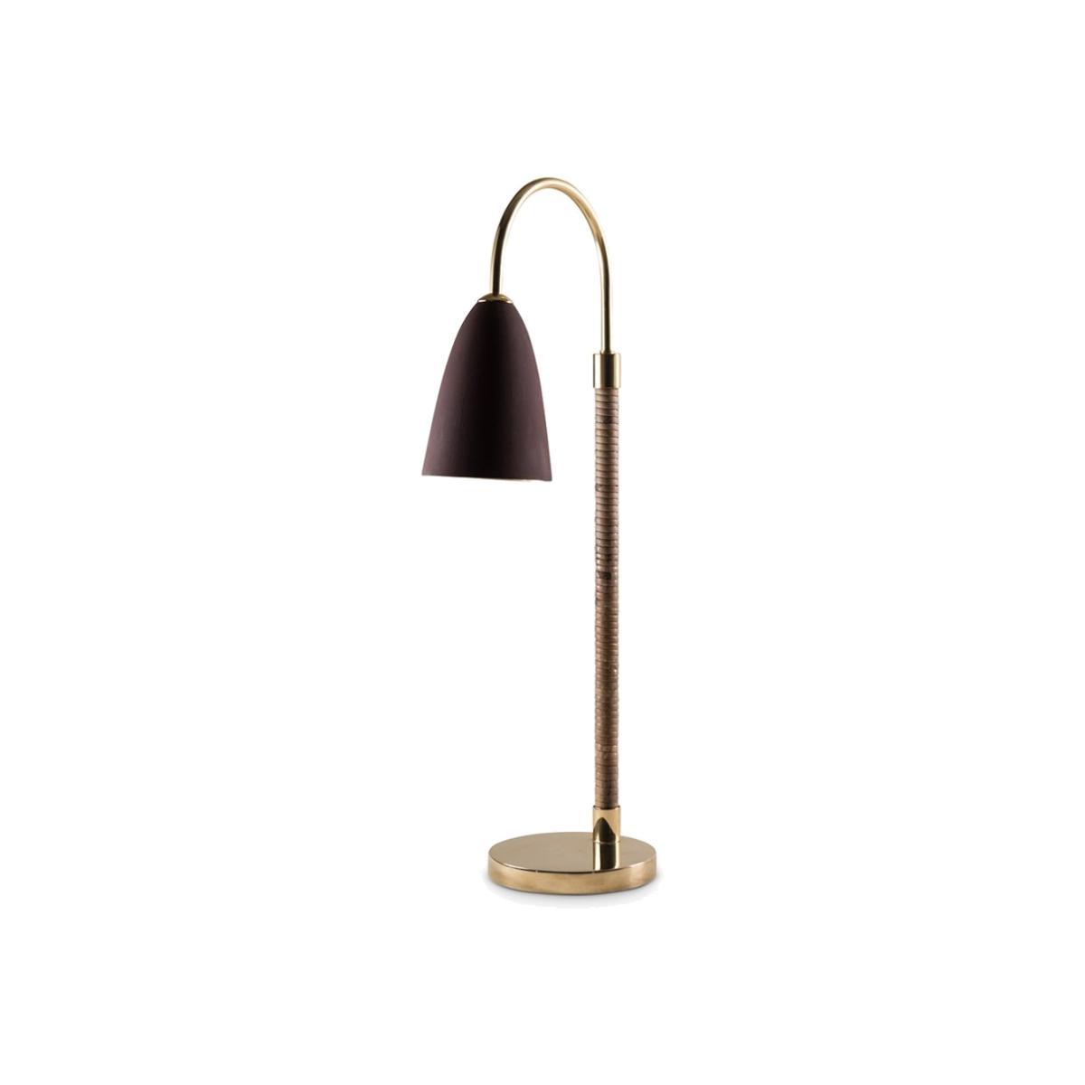 Porta Romana I Holden Desk Lamp I Brass With Bromine