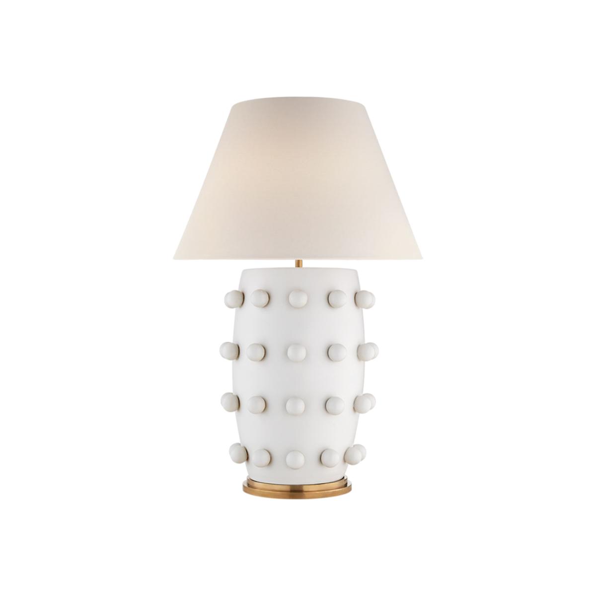Kelly Wearstler | Linden Table Lamp Medium | Plaster White – image 1