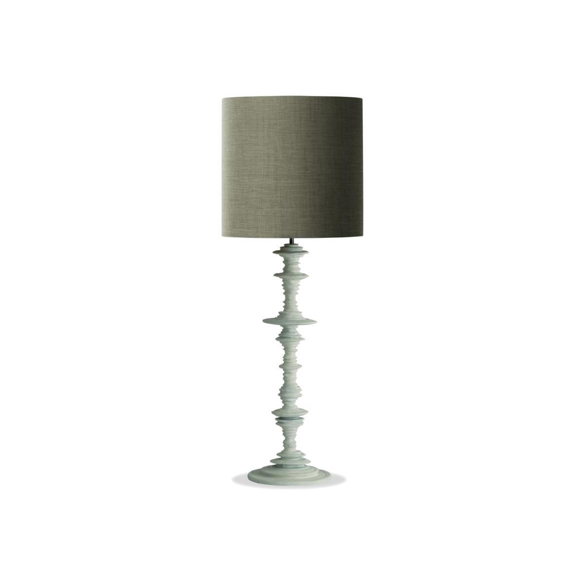 Porta Romana I Spin Lamp I Plaster White