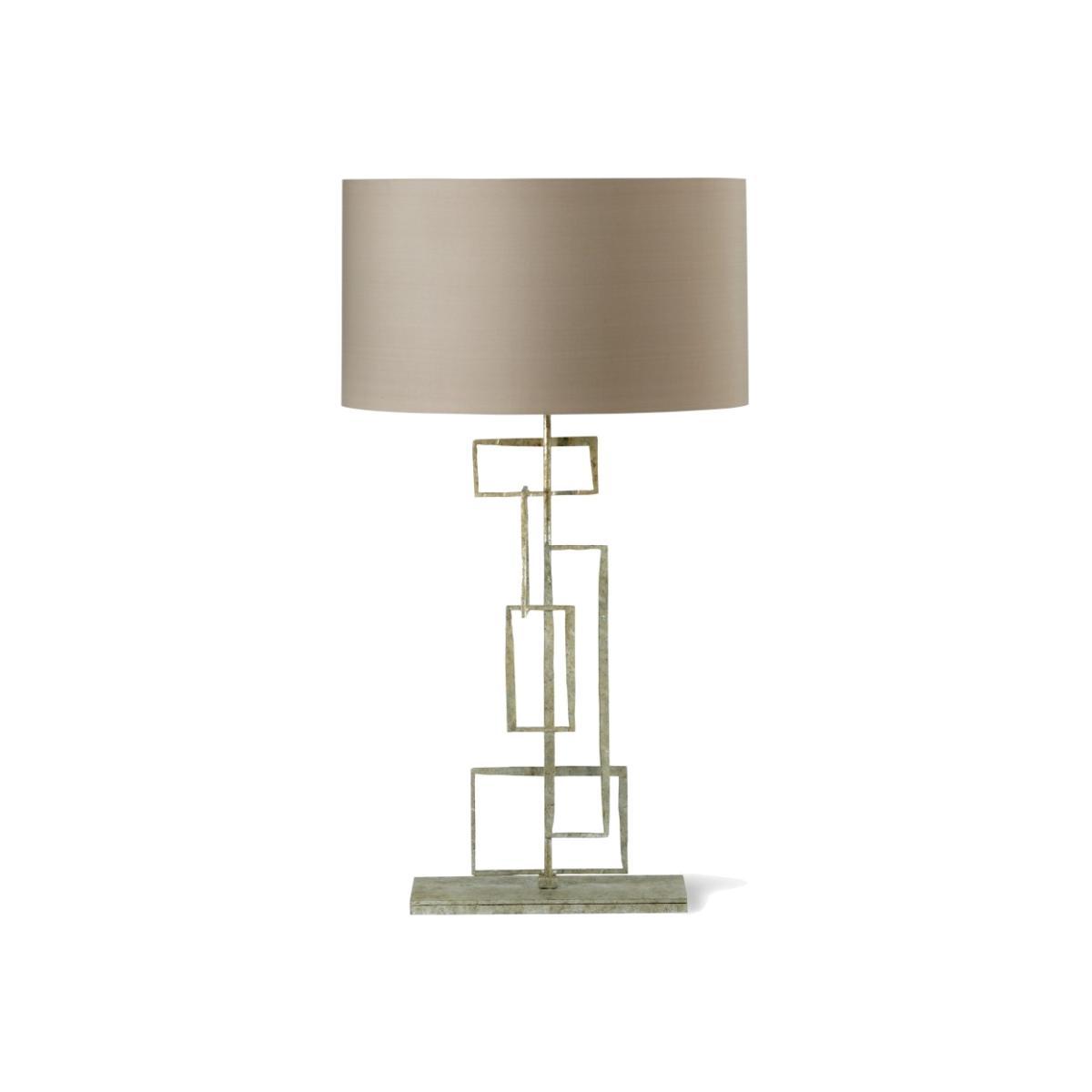 Porta Romana I Large Salperton Lamp I Decayed Silver