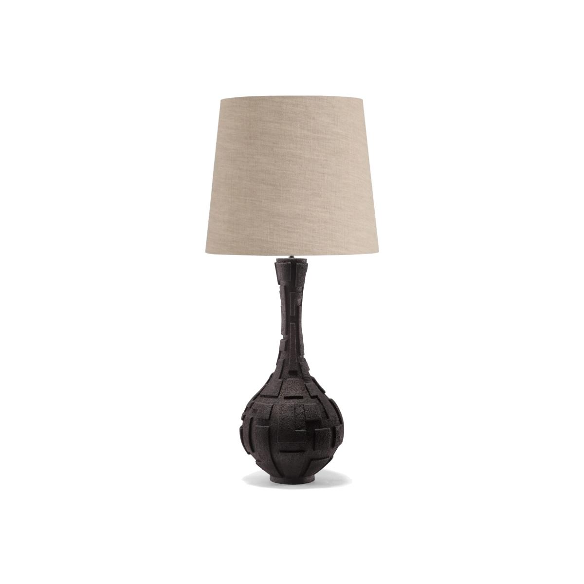 Porta Romana I Quadrate Lamp Flint Bronze