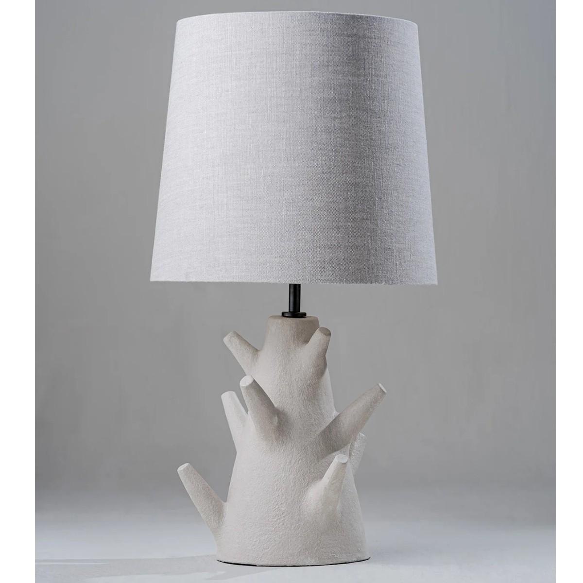 Porta Romana | Fir Lamp Small | Blanched Plaster – image 1