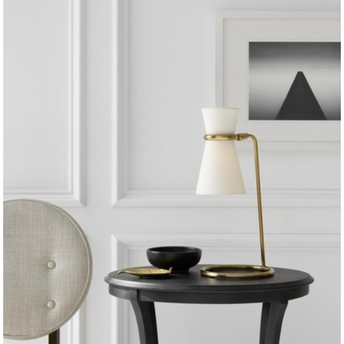 AERIN | Clarkson Table Lamp | Antique Brass – image 2