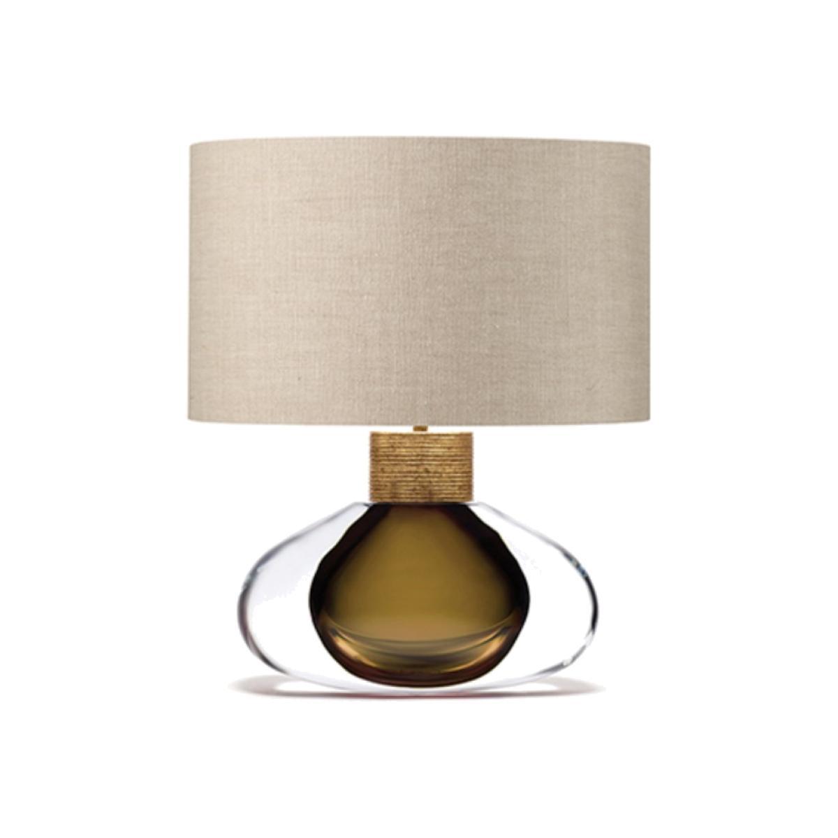 Porta Romana I Cologne Lamp Olive with Decayed Gold – image 1