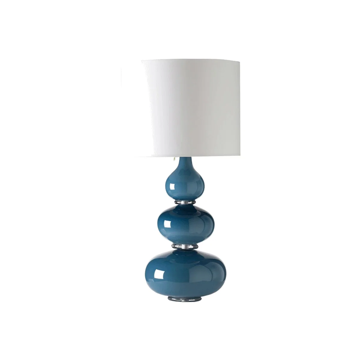 William Yeoward | Aragoa Table Lamp | Steel Blue