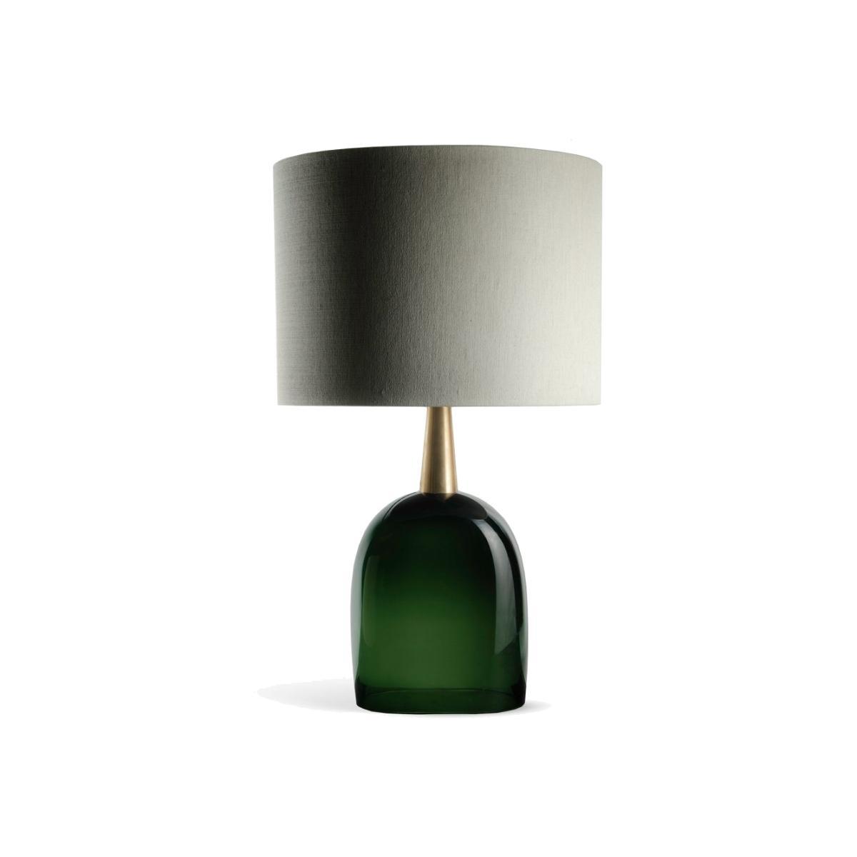 Porta Romana I Cardinal Lamp Kelp With Brass Collar
