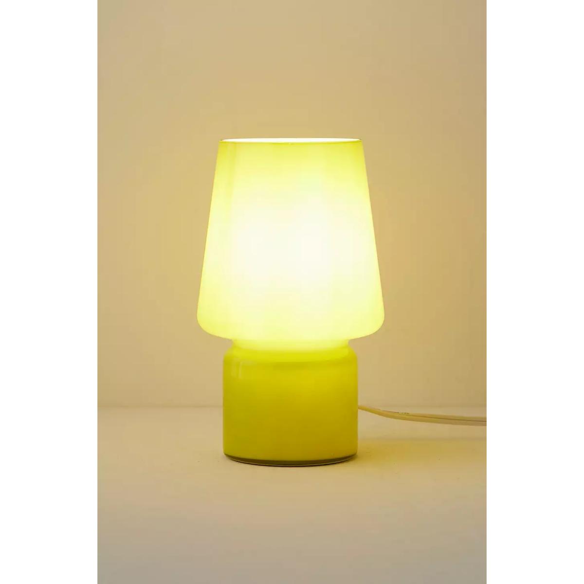Chartreuse Little Glass Table Lamp - Green ALL at Urban Outfitters – image 4