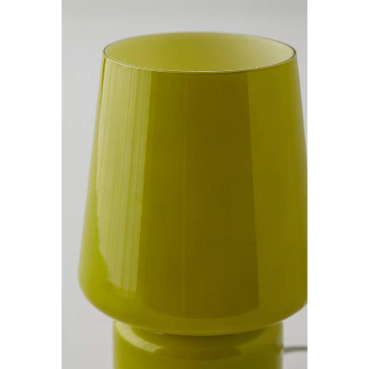Chartreuse Little Glass Table Lamp - Green ALL at Urban Outfitters – image 5