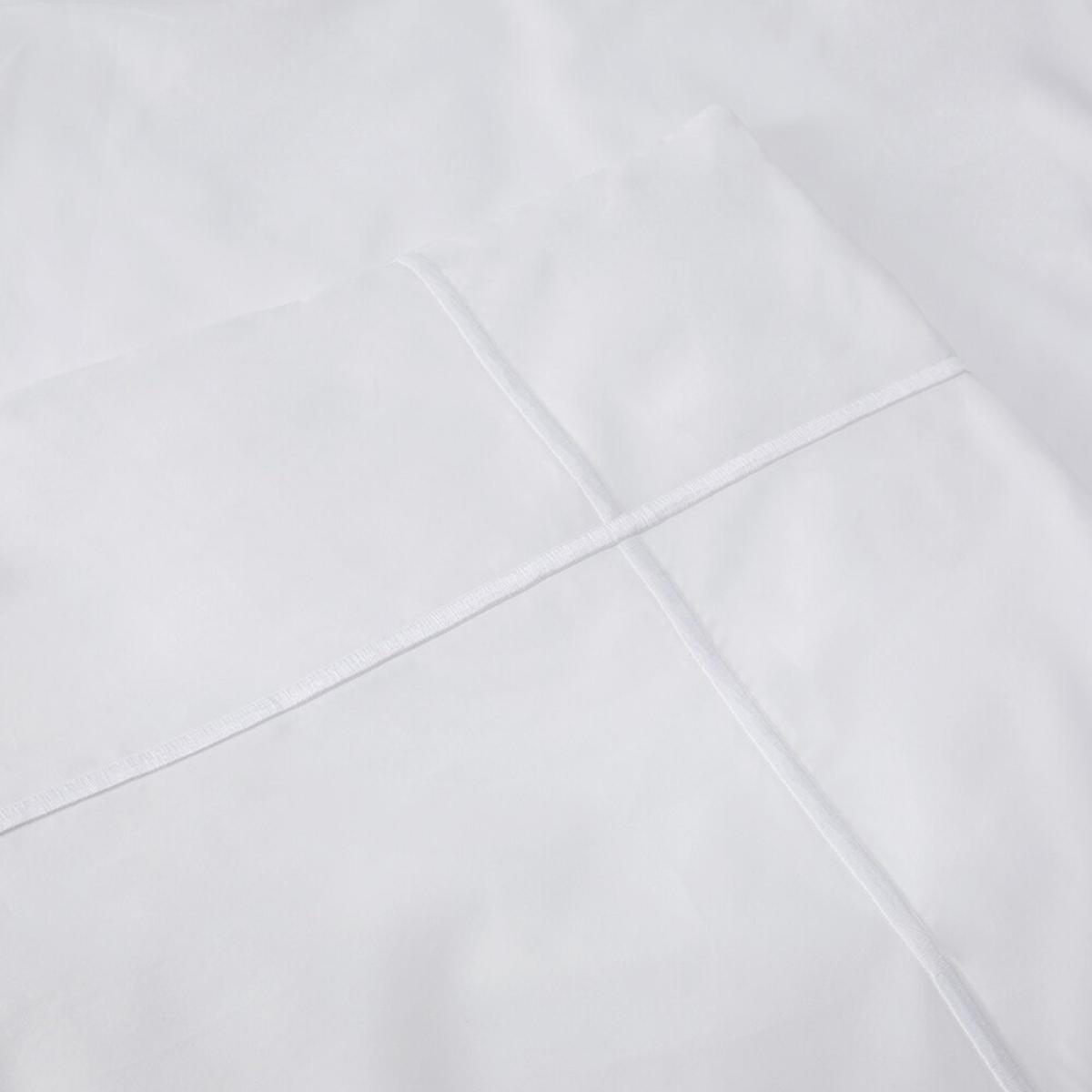 Yves Delorme - Athena Organic Cotton Duvet Cover - White - Single – image 2