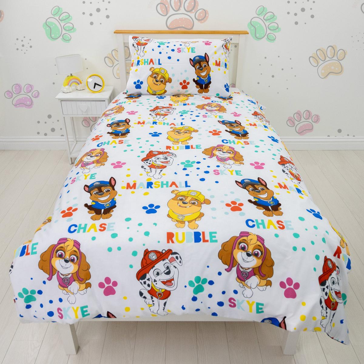 Paw Patrol Duvet Cover & Pillowcase Set, Single MultiColoured – image 3