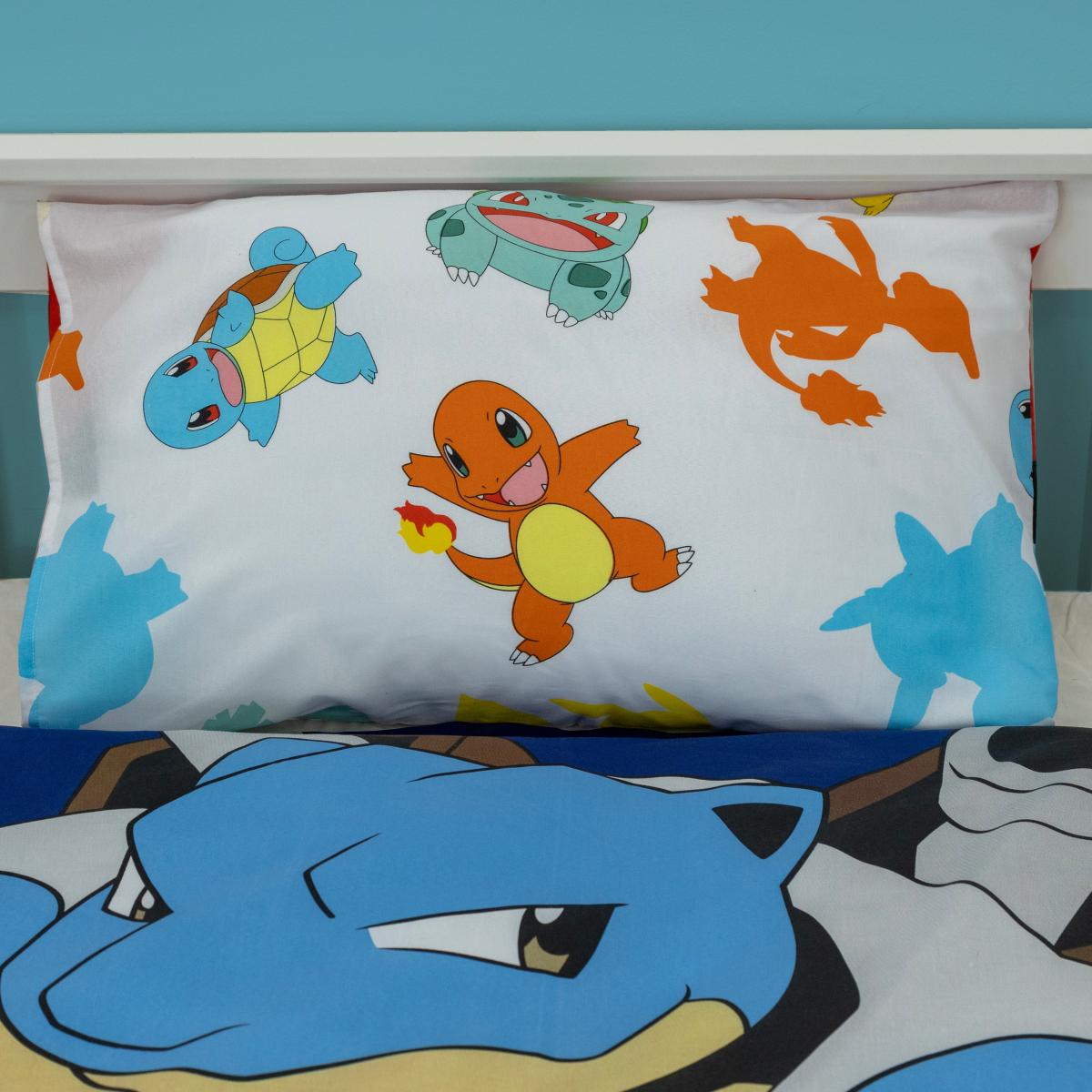 Pokemon Duvet Cover & Pillowcase Set, Single MultiColoured – image 4