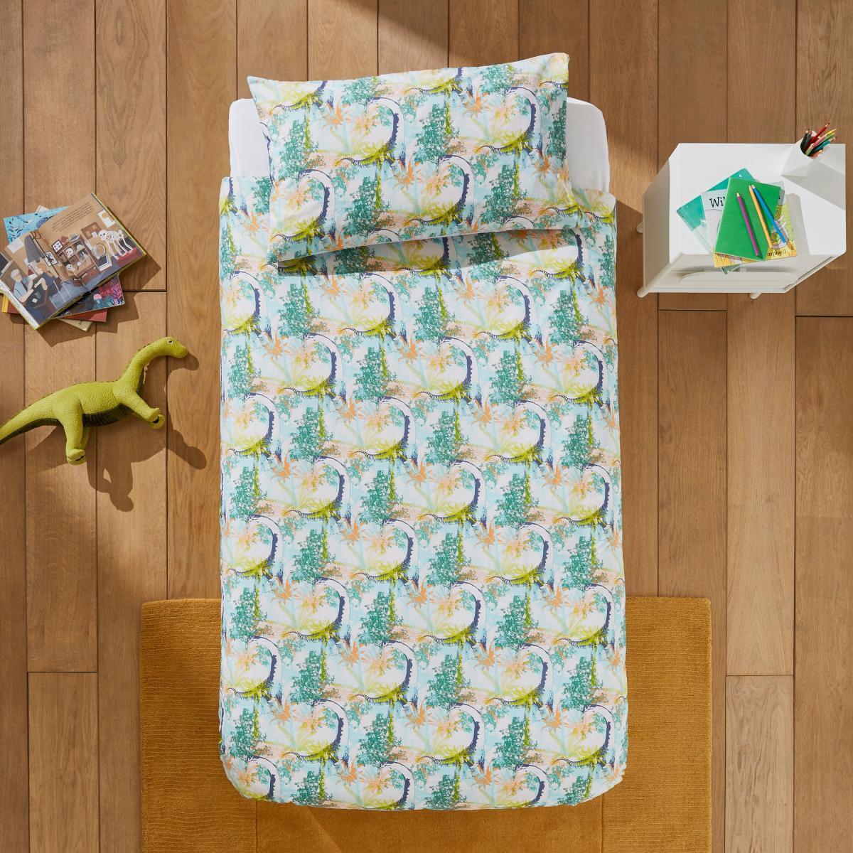 Patagotitan Duvet Cover and Pillowcase Set Single MultiColoured – image 3