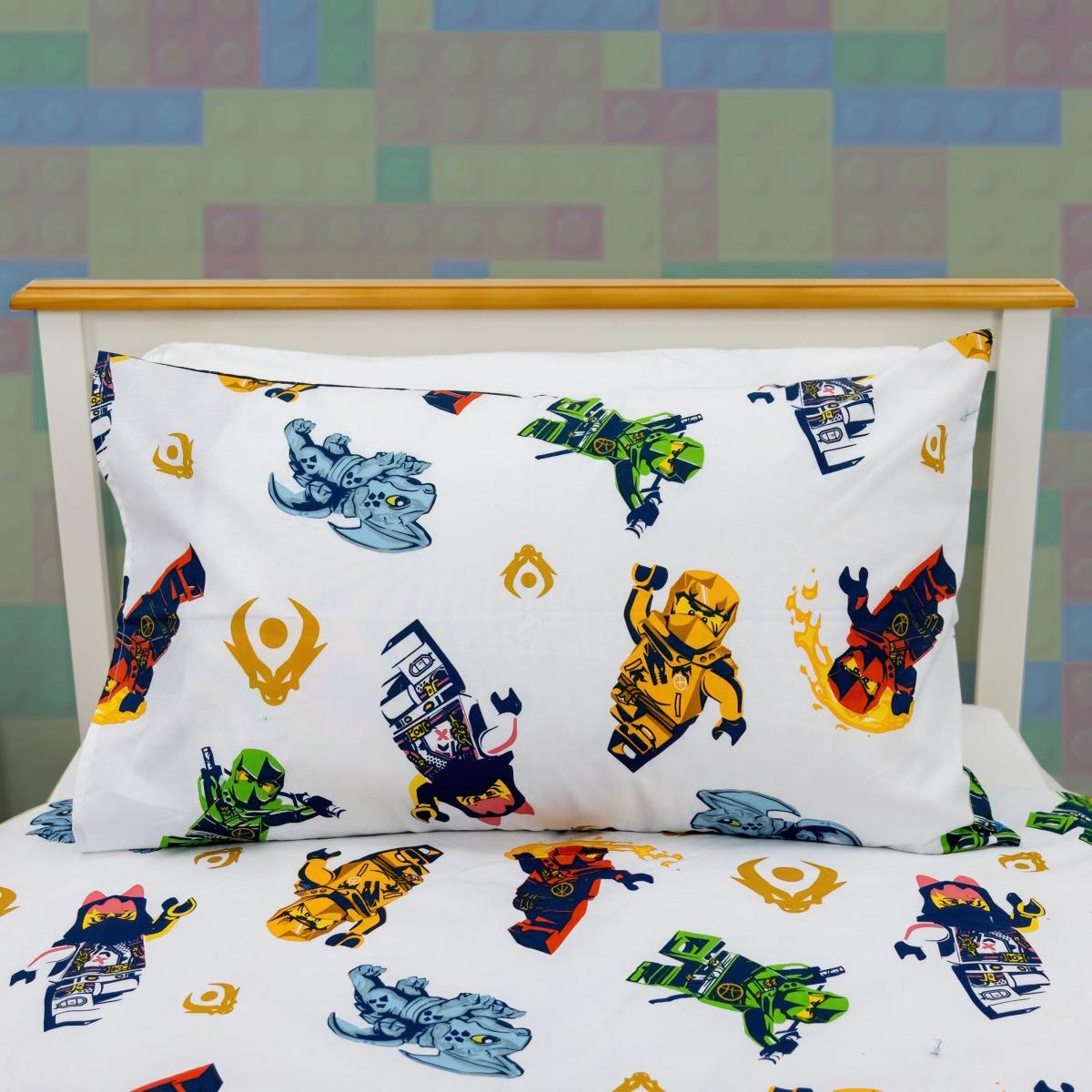 Lego Ninjago Duvet Cover & Pillowcase Set, Single MultiColoured – image 4