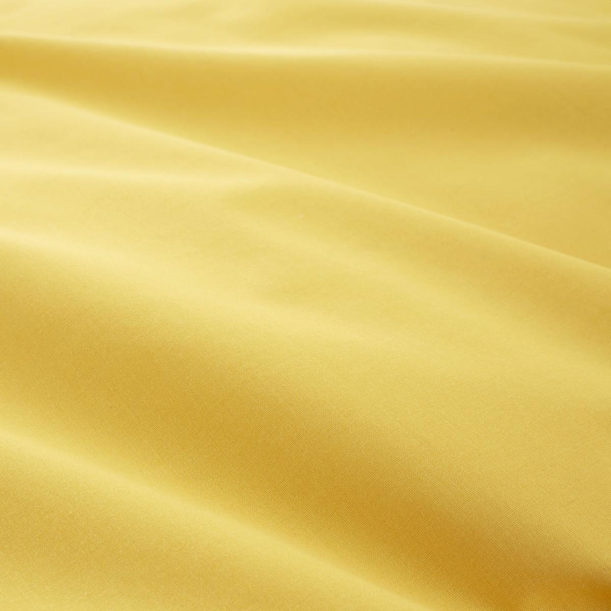 Mustard 100% Organic Cotton Duvet Cover and Pillowcase Set Organic Cotton Mustard – image 5
