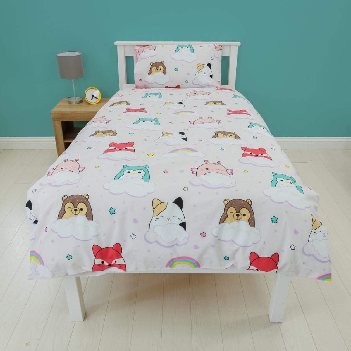Squishmallows Duvet Cover & Pillowcase Set, Single MultiColoured – image 3