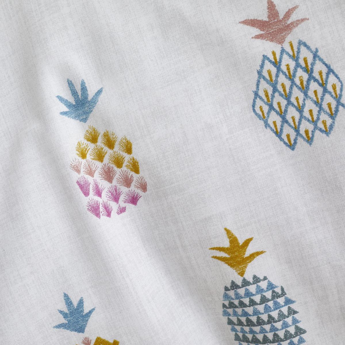 Pineapple Elephant Ananas Pineapple 100% Cotton Duvet Cover and Pillowcase Set MultiColoured – image 4