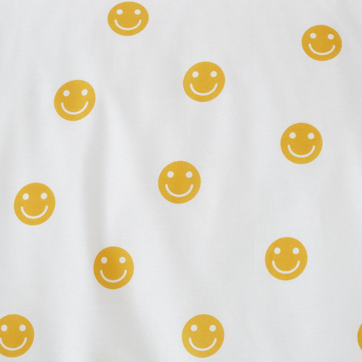 Smiles Duvet Cover and Pillowcase Set Mustard – image 6