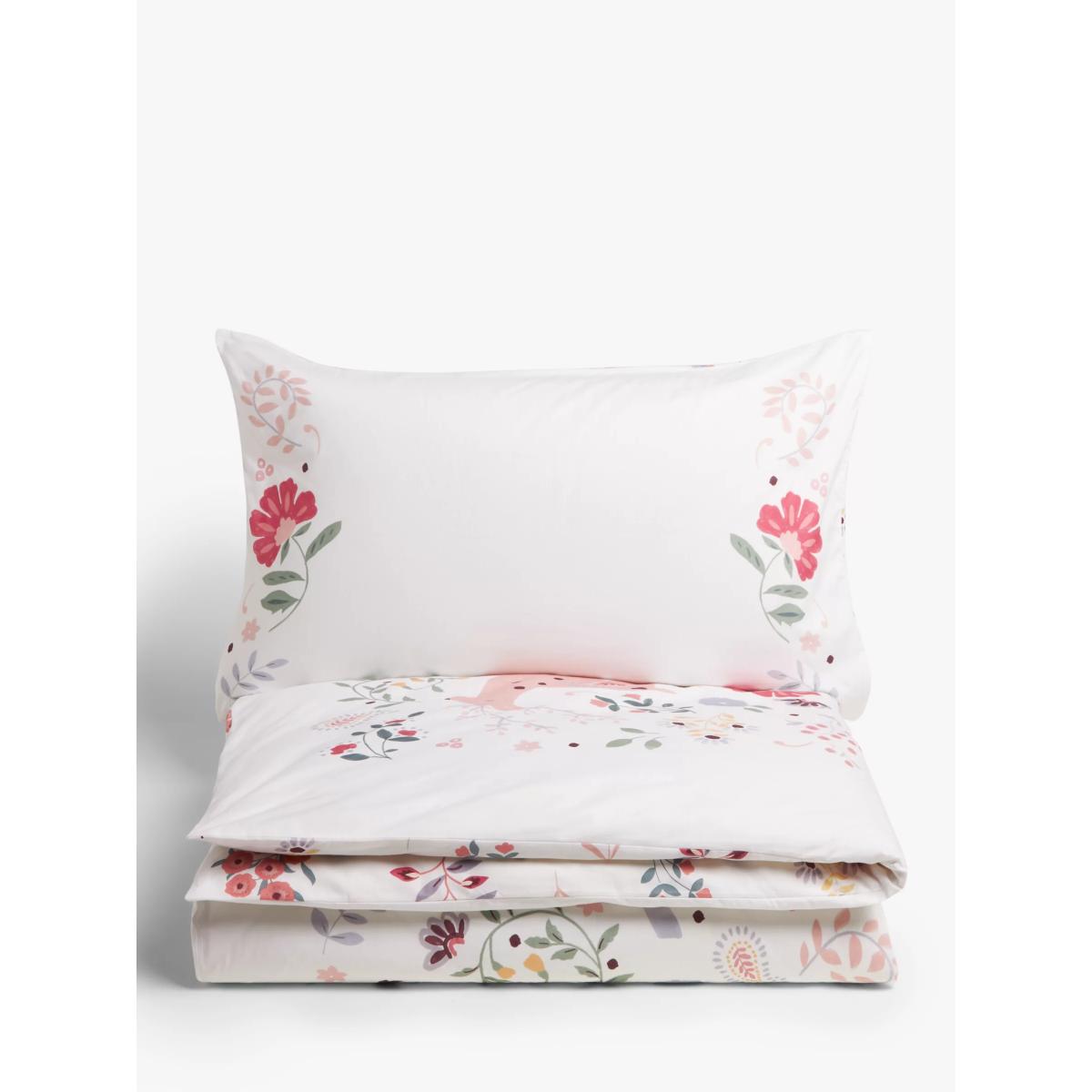 little home at John Lewis Enchanted Garden Unicorn Duvet Cover & Pillowcase Set, Single Set – image 2