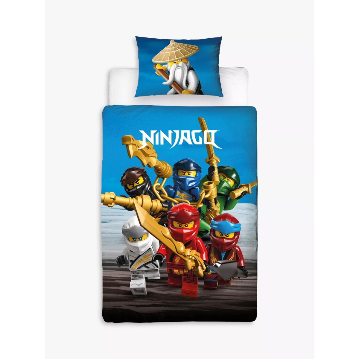 LEGO Ninjago Reversible Duvet Cover and Pillowcase Set, Single – image 2