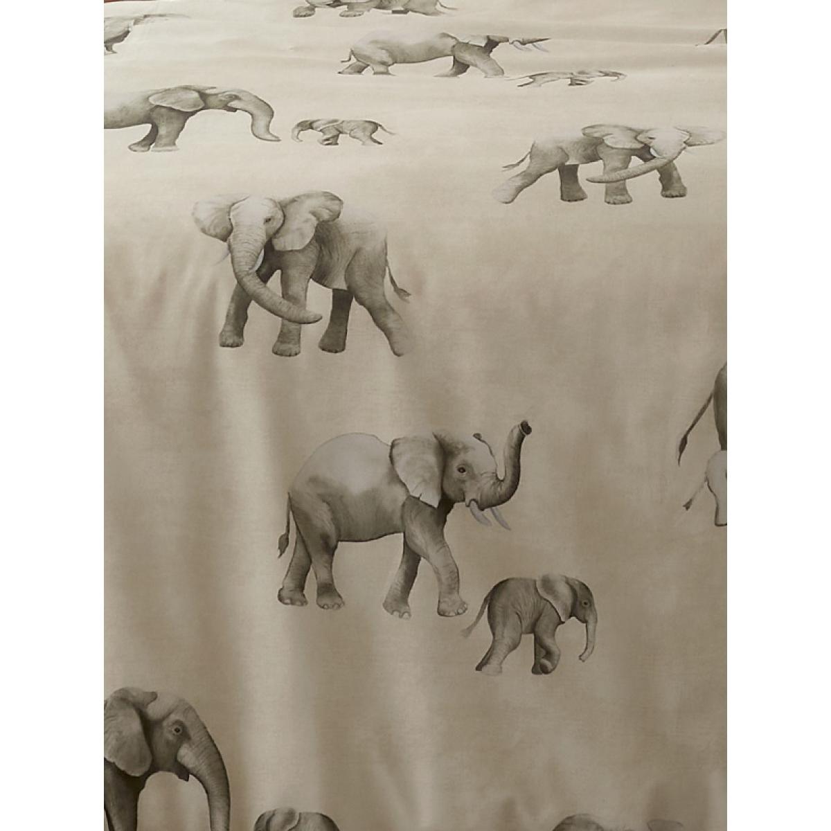 Fusion Ella Elephant Duvet Cover Set - Single In Natural – image 11