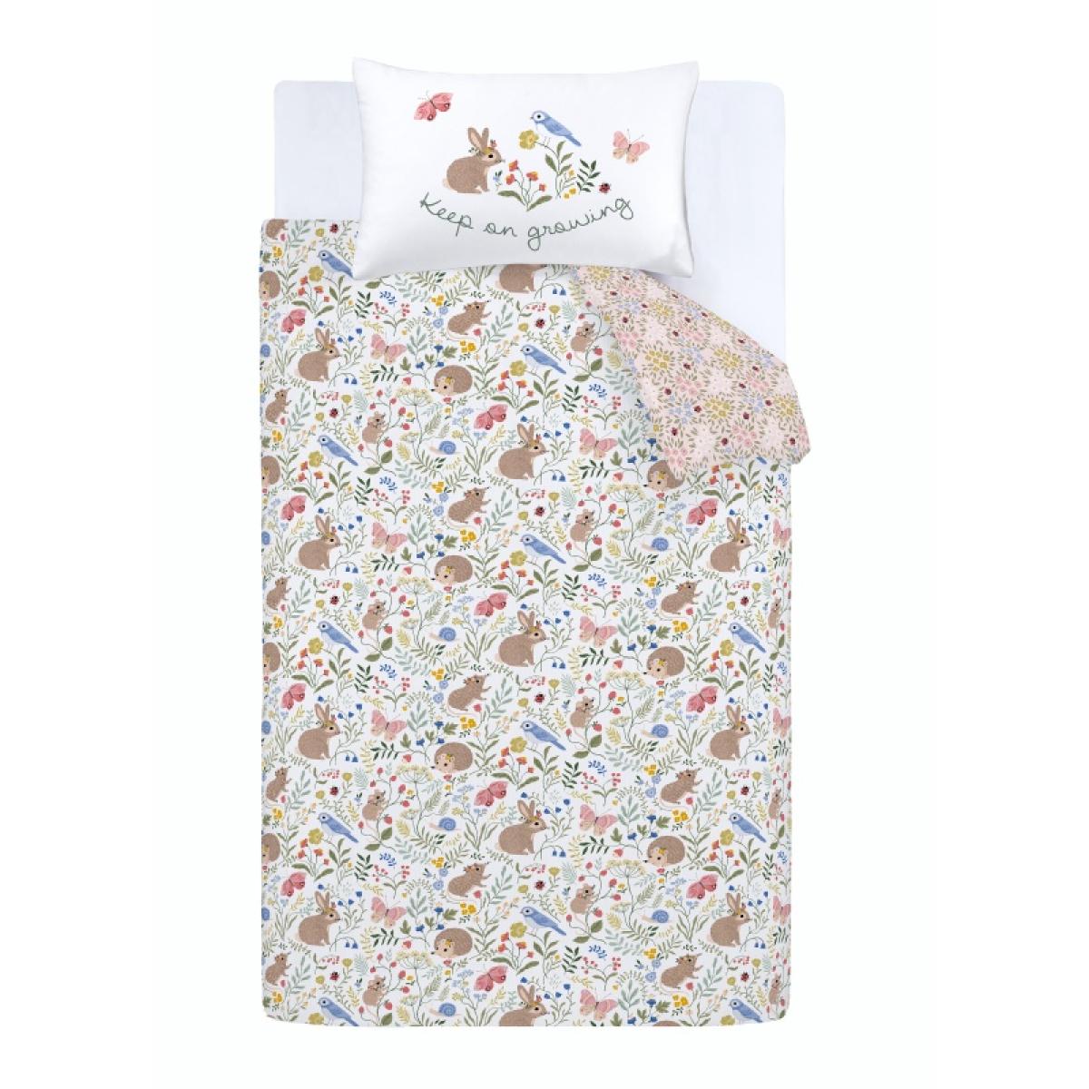 RHS Garden Animals Duvet Cover Set - Single In Multi – image 5