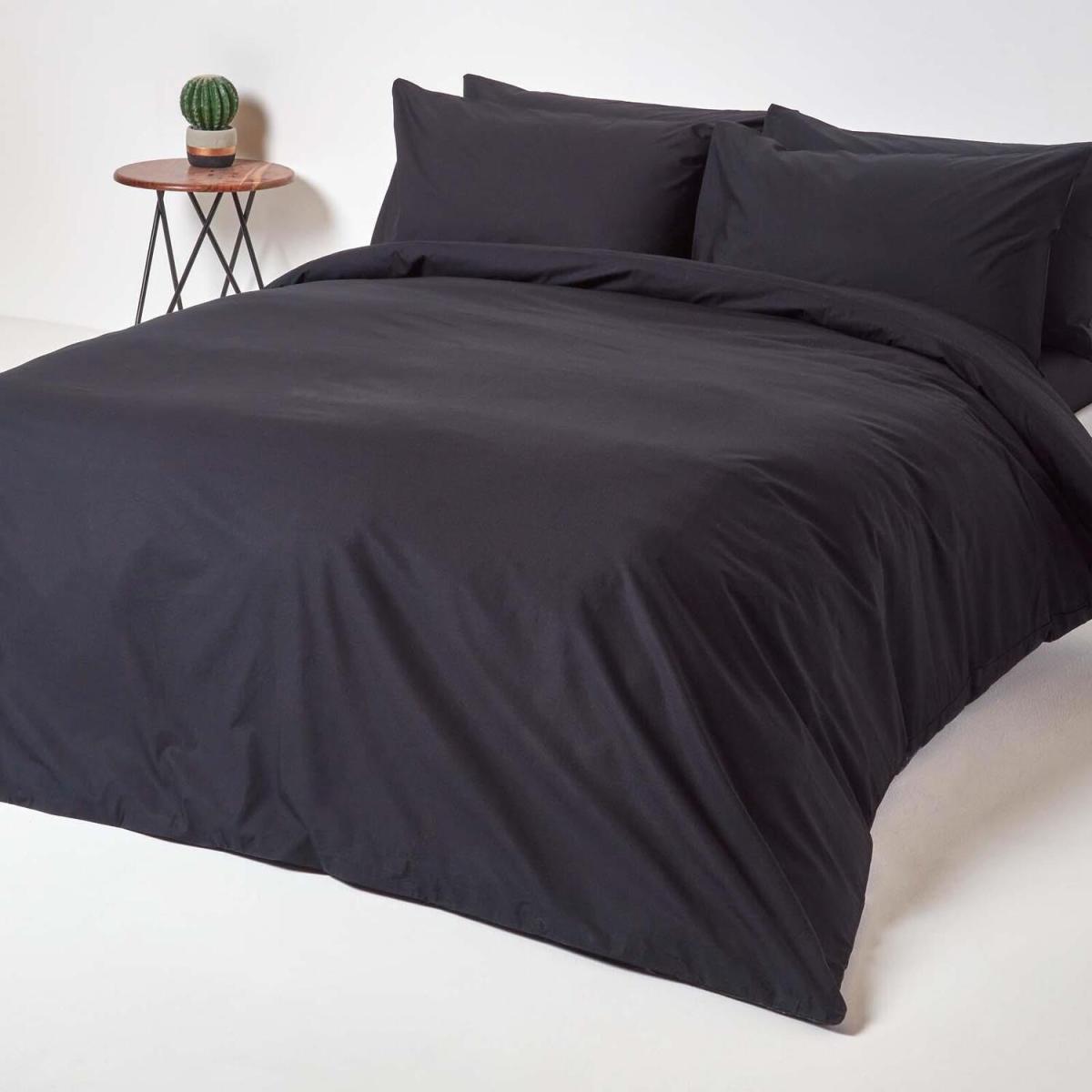 Egyptian Cotton Duvet Cover with Pillowcase - Red / Single – image 2