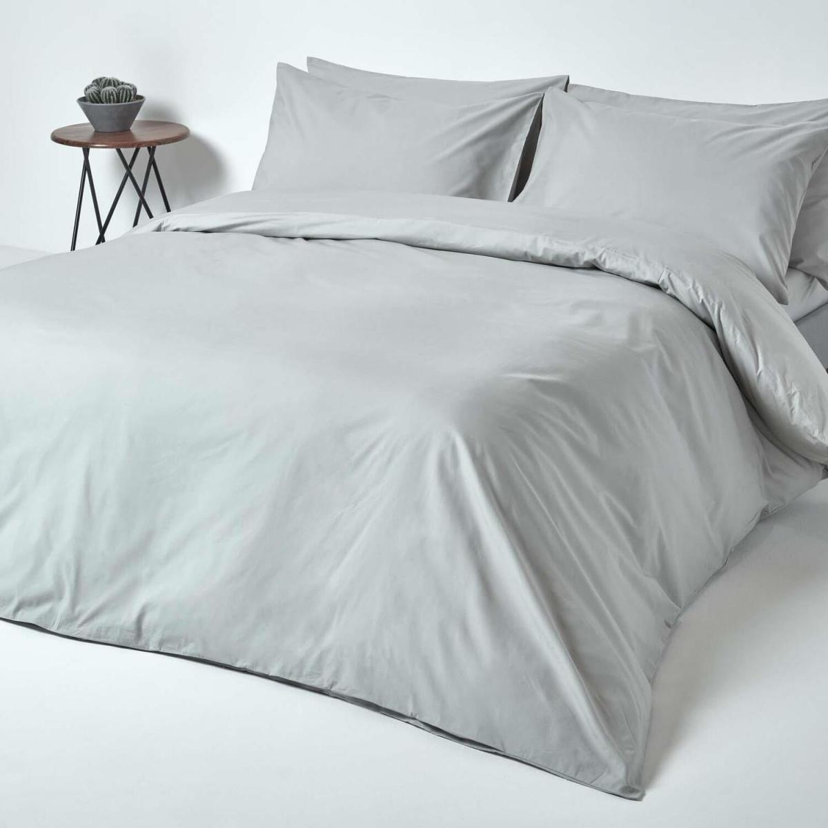 Egyptian Cotton Duvet Cover with Pillowcase - Red / Single – image 18