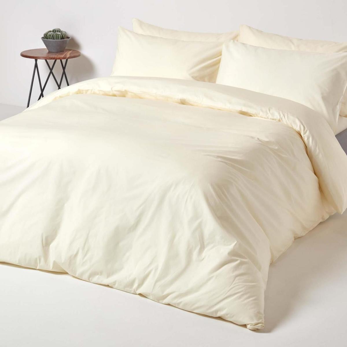 Egyptian Cotton Duvet Cover with Pillowcase - Red / Single – image 23