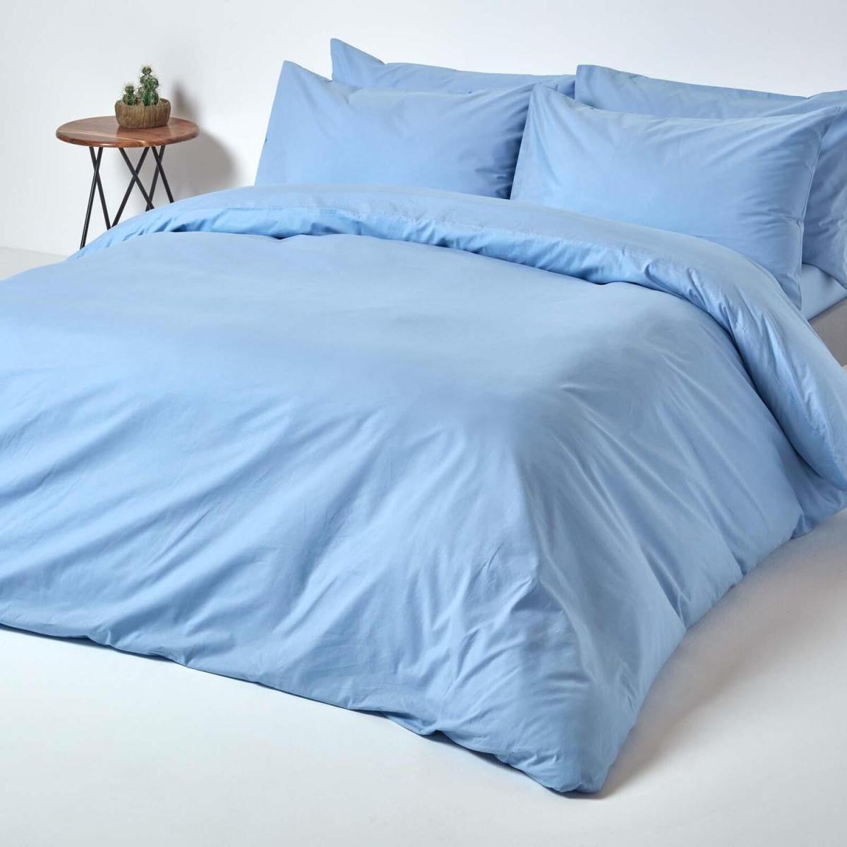 Egyptian Cotton Duvet Cover with Pillowcase - Red / Single – image 31