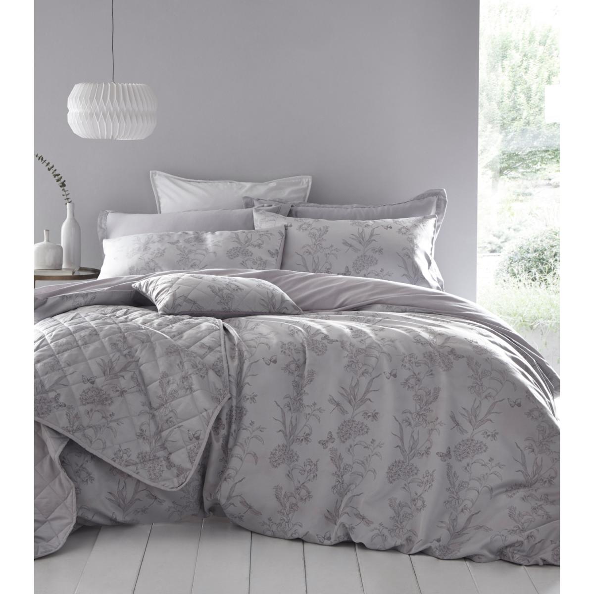 Arboretum Duvet Cover and Pillowcase Set - Pewter / Single – image 5