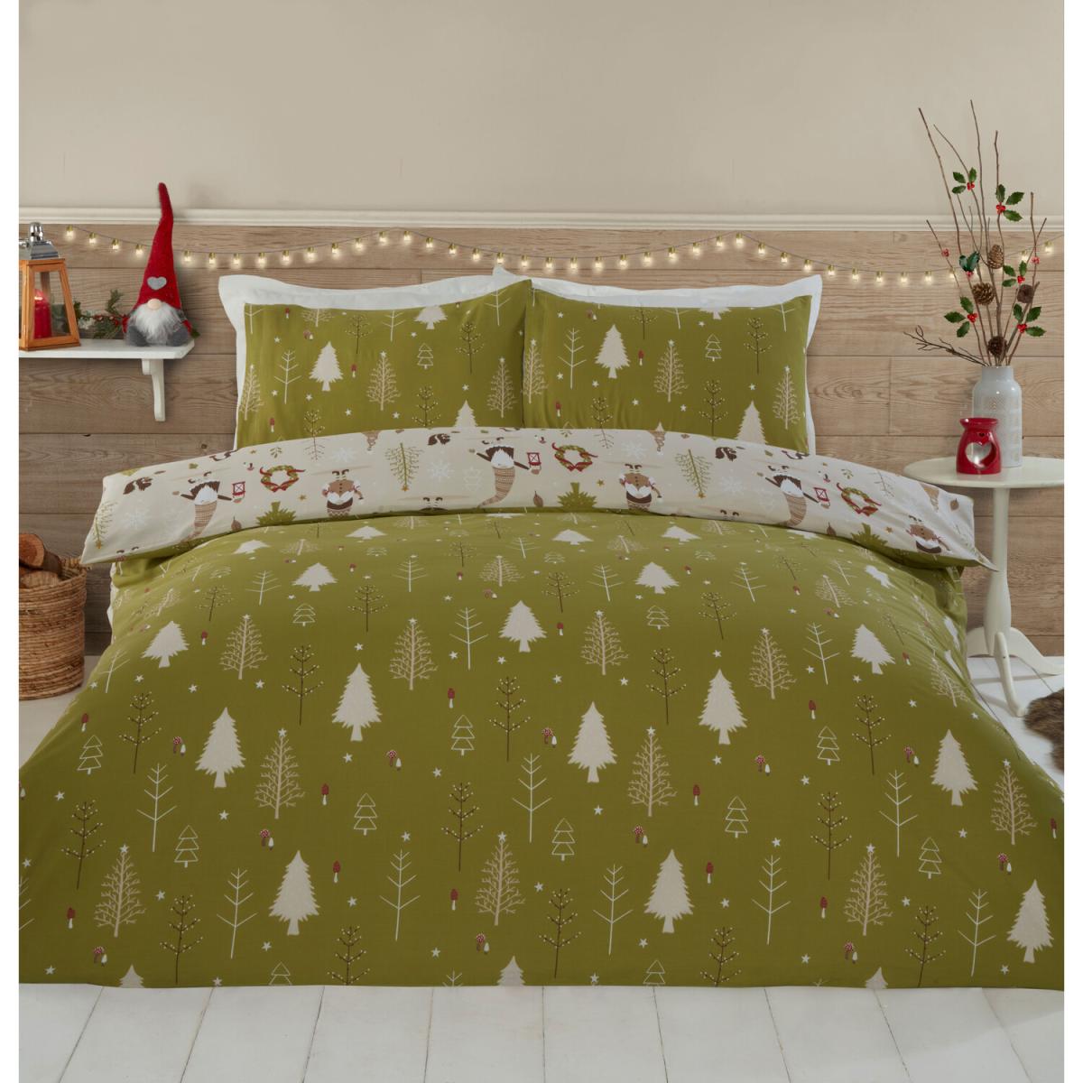 Gonks Duvet Cover and Pillowcase Set - Natural / Single – image 2