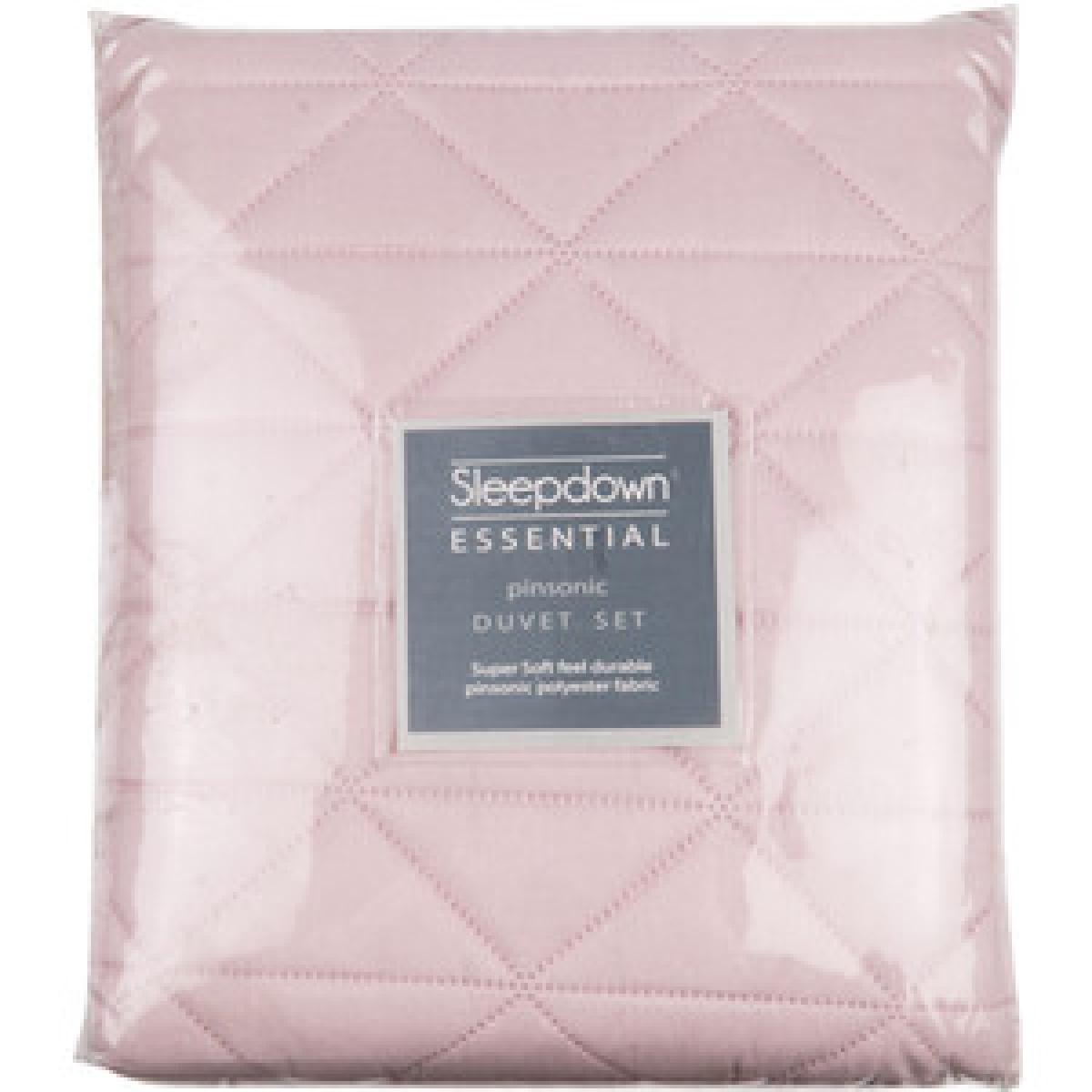 Pinsonic Duvet Cover and Pillowcase Set - Charcoal / Single – image 6